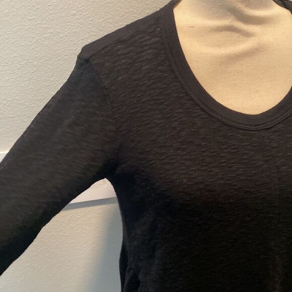 NWT Anthropologie Left Of Center Black Long Sleeve Sweater Size S - Picture 5 of 11